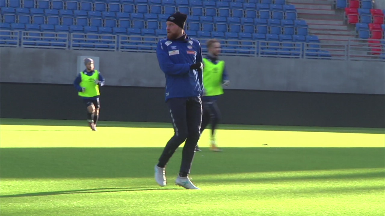 - Det har lukta svidd på trening